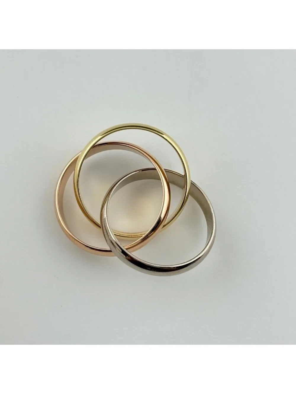 Cartier Trinity Ring YG Yellow Gold